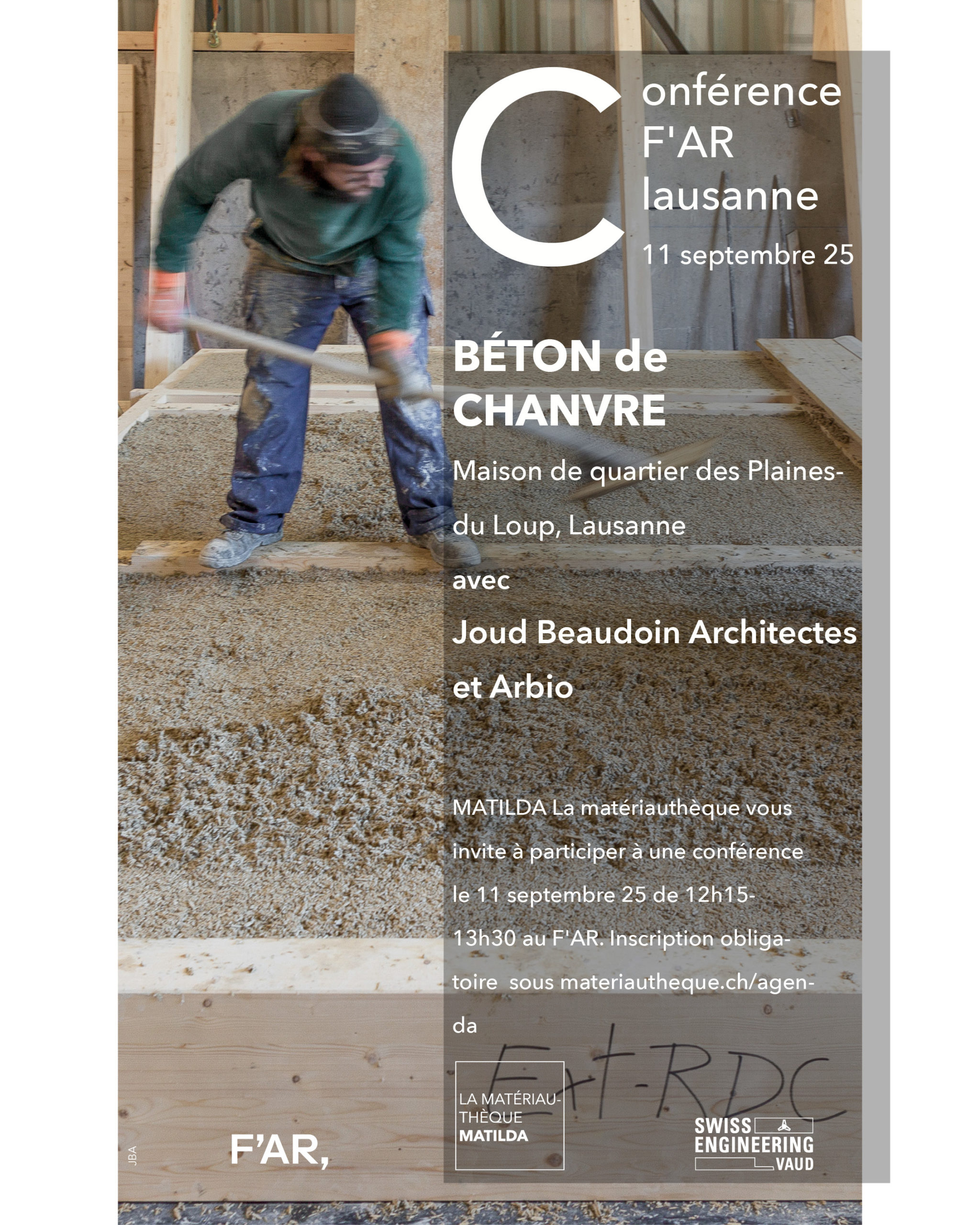 Affiche conférence isolation