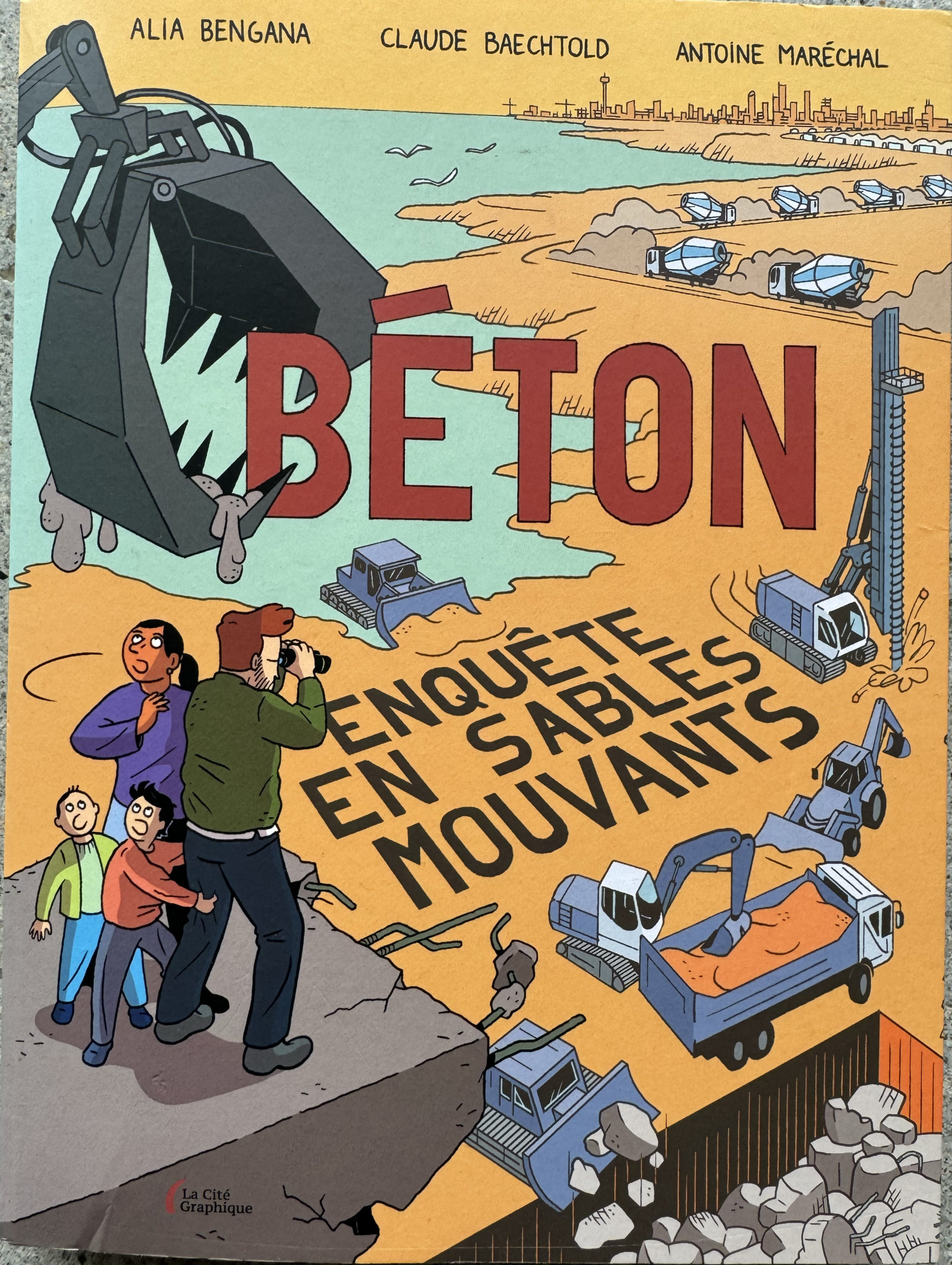 Livre enquête en sables mouvants